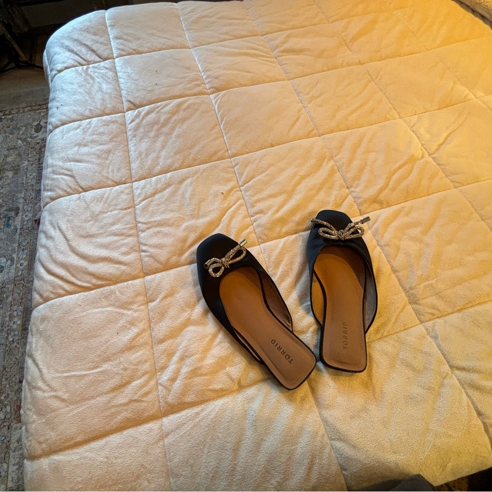 Torrid Black Slider Shoes